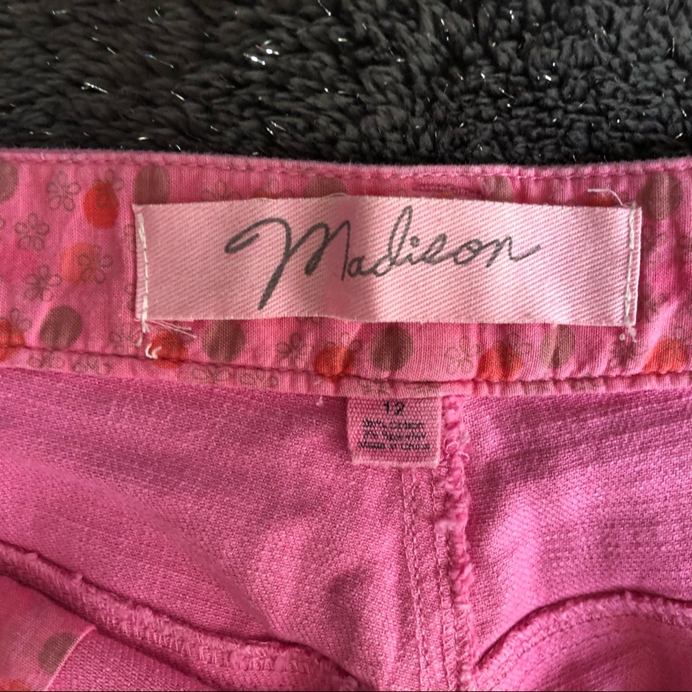 Madison Pink Capris - Picture 4 of 10